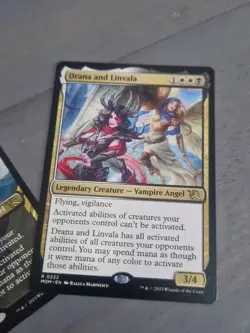 X2 Drana and Linvala - March of the Machine - MOM - NM - MTG - R 0305 - Image 2