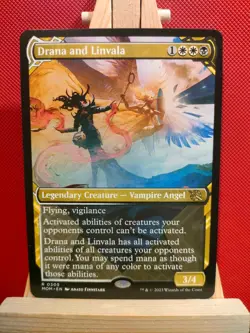 Drana and Linvala (Showcase) - March of the Machine - Mythic - NM - MTG - Image 1