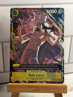 One Piece TCG Rob Lucci ST29-013 Full Art Starter Deck 29 Egghead - Image 1