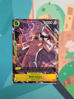 One Piece TCG Rob Lucci ST29-013 Full Art Starter Deck 29 Egghead - Image 1