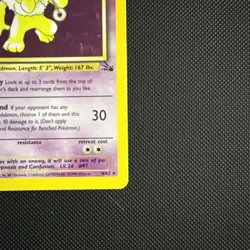 Pokemon TCG Hypno Fossil Holo Card 8/62 Unlimited Rare, LP/NM Condition - Image 4