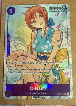 O-Nami (Illustration Box Vol.1) OP05-062 One Piece Promotion Cards Foil - Image 1