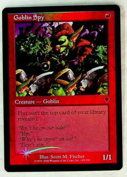 Goblin Spy - Foil - Invasion Edition - Magic The Gathering Card - Image 1