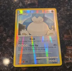 Snorlax 37/130 Reverse Holo - Diamond & Pearl 2007 - Vintage Pokemon Card LP/NM - Image 1