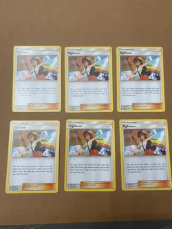 Pokemon Lost Thunder Sightseer 189/214 Cards 4x Playset x4 + TWO BONUS (6x) LP - Image 1
