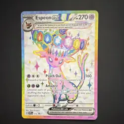 Umbreon ex SVP176 Scarlet & Violet Promo Holo EX 280 HP Pokemon TCG Card - Image 1