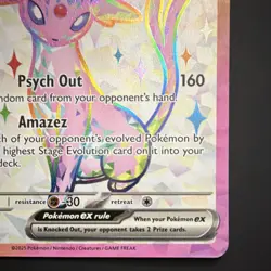 Umbreon ex SVP176 Scarlet & Violet Promo Holo EX 280 HP Pokemon TCG Card - Image 2