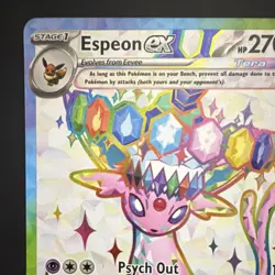 Umbreon ex SVP176 Scarlet & Violet Promo Holo EX 280 HP Pokemon TCG Card - Image 4