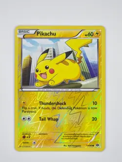 Next Destinies #39/99 Pikachu Reverse Holo TCG Card Pokemon - Image 1
