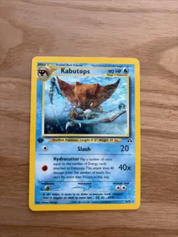 Pokemon TCG Kabutops Card 25/75 Neo Discovery 1st Edition WOTC Vintage 2001 - NM - Image 1