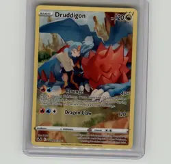 Druddigon TG09/TG30 Silver Tempest Trainer Gallery Ultra Rare Pokemon Card - Image 1