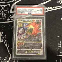 PSA 8 NM-MINT Charizard VSTAR SWSH262 FULL ART HOLO 262 SWSH PROMO Pokemon Card - Image 1