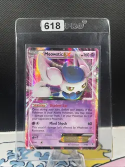 Meowstic EX 37/83 - Generations - Ultra Rare 2016 Pokemon Card (618) - Image 1