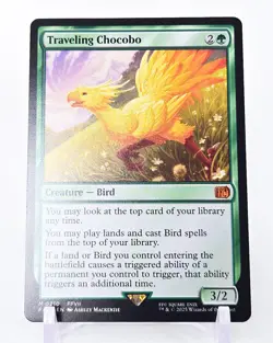 MTG • TRAVELING CHOCOBO 0210 Mythic • Final Fantasy Magic M/NM Pack Fresh - Image 1