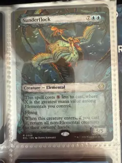 Sunderflock (Showcase) Lorwyn Eclipsed Regular - MTG NM - Image 1