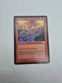 1998 MTG Urza's Saga Bedlam #175 Mp - Image 1