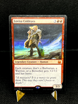 TCG MAGIC THE GATHERING: Lovisa Coldeyes 034/- Duel Decks: Mind vs. Might (FOIL) - Image 1
