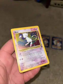 Pokemon Cards Mew Base Set Halo Rare Lot Of 4 151 - Image 3