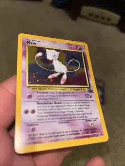 Pokemon Cards Mew Base Set Halo Rare Lot Of 4 151 - Image 4