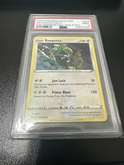 Rayquaza SWSH029 Holo Rare Pokemon SWSH Crown Zenith Promo PSA 9 MINT - Image 1