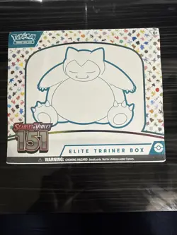 Pokemon Scarlet and Violet 151 Elite Trainer Box Sealed TCG ETB 820650853159 - Image 1