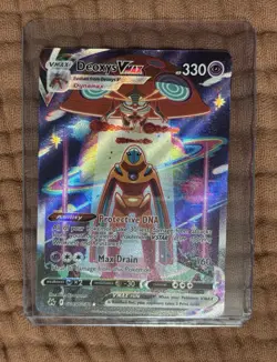 Deoxys VMAX ULTRA RARE GG45/ GG70 Crown Zenith Pokemon Holo NM - Image 1