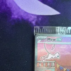 Mew ex SVP 053 Pokemon TCG Scarlet Violet 151 Black Star Promo Full Art SEALED - Image 2