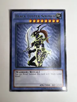 Yu-Gi-Oh Black Luster Soldier DPYG-EN017 - Super Rare - Lightly Played LP - Image 1