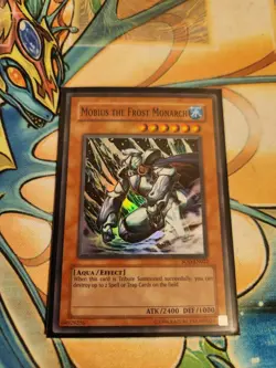 Mobius the Frost Monarch SOD-EN022 YuGiOh Soul of the Duelist 2004 Super Rare LP - Image 1