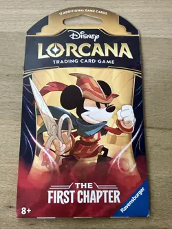 Disney Lorcana The First Chapter Sleeved Booster Mickey - 2023 CM1 First Wave - Image 1