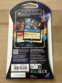 Disney Lorcana The First Chapter Sleeved Booster Mickey - 2023 CM1 First Wave - Image 2