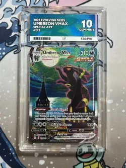 Umbreon VMAX 215/203 Evolving Skies Alt Art – ACE GEM MINT 10 - Pokemon - Image 1