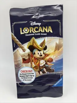 NEW! Disney Cruise Line Lorcana TCG Mickey Mouse Pirate Captain Foil Promo 13/P3 - Image 1