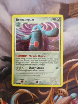 Bronzong Holo Rare 6/123 Diamond and Pearl - Mysterious Treasures Pokemon TCG - Image 1