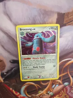 Bronzong Holo Rare 6/123 Diamond and Pearl - Mysterious Treasures Pokemon TCG - Image 5
