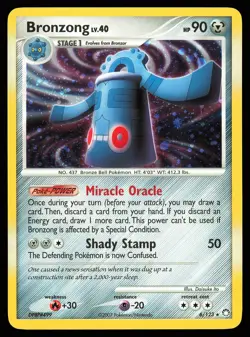 Bronzong 6/123 Holo Rare | LP | Mysterious Treasures | Pokemon TCG - VINTAGE - Image 1