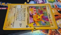 Pokemon TCG | Birthday Pikachu | Celebrations 25th Anniversary | M/NM | 24 - Image 4