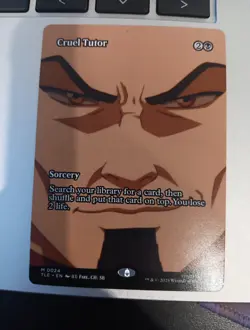 Cruel Tutor (Borderless) 0024 - Avatar: The Last Airbender TLE MTG NM/M - Image 1