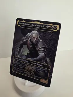 Mtg Magic Geralt Of Rivia Edgar Markov Borderless Playtest Card Commander EDH NM - Image 1