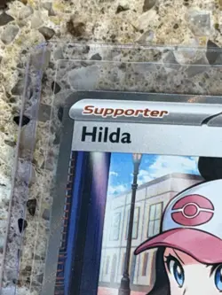 Hilda 164/086 Full Art Ultra Rare White Flare Holo Pokemon TCG Card - Image 3