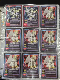 112 Card 2004/05 Digimon Lot 5 Stamp 6 Gold Letter & 1st Edition throughout Lot - Image 1