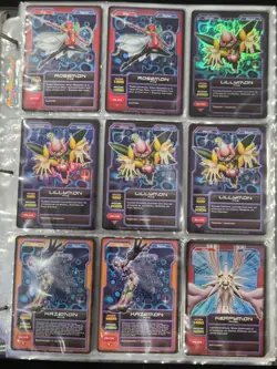 112 Card 2004/05 Digimon Lot 5 Stamp 6 Gold Letter & 1st Edition throughout Lot - Image 4