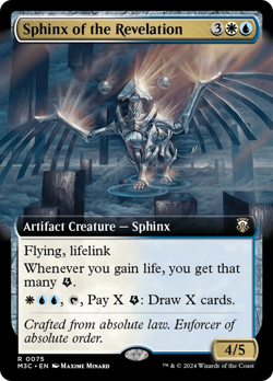 Sphinx of the Revelation (Extended Art) [Modern Horizons 3 Commander] - Image 1