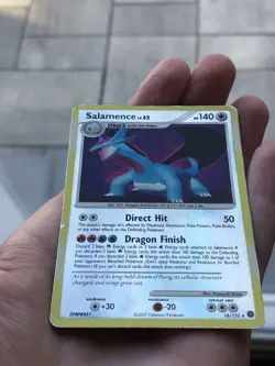 Salamence Lv. 62 18/132 D&P Secret Wonders Reverse Holo Rare Pokemon TCG Card - Image 3