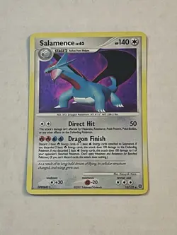 Pokemon TCG Salamence 18/132 Secret Wonders Holo Rare 2007 - Image 3