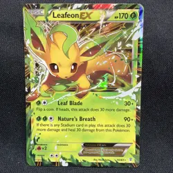 Pokemon Leafeon EX 10/83 Generations Ultra Rare Holo Card 170 HP - Image 1