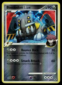 Pokemon Card - Bastiodon GL Rising Rivals 2/111 Holo Rare Reverse Holo - Image 1