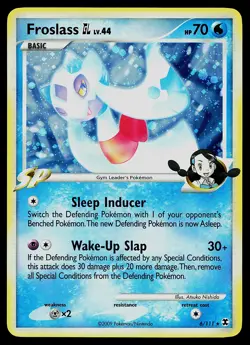 Pokemon Card - Froslass GL Rising Rivals 6/111 Holo Rare - Image 1
