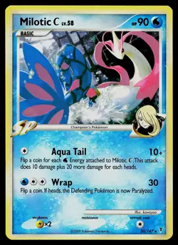 Pokemon Card - Milotic C Supreme Victors 35/147 Rare - Image 1