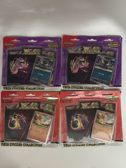 4x🔥Pokemon TCG Ascended Heroes Tech Sticker Collection - Image 1